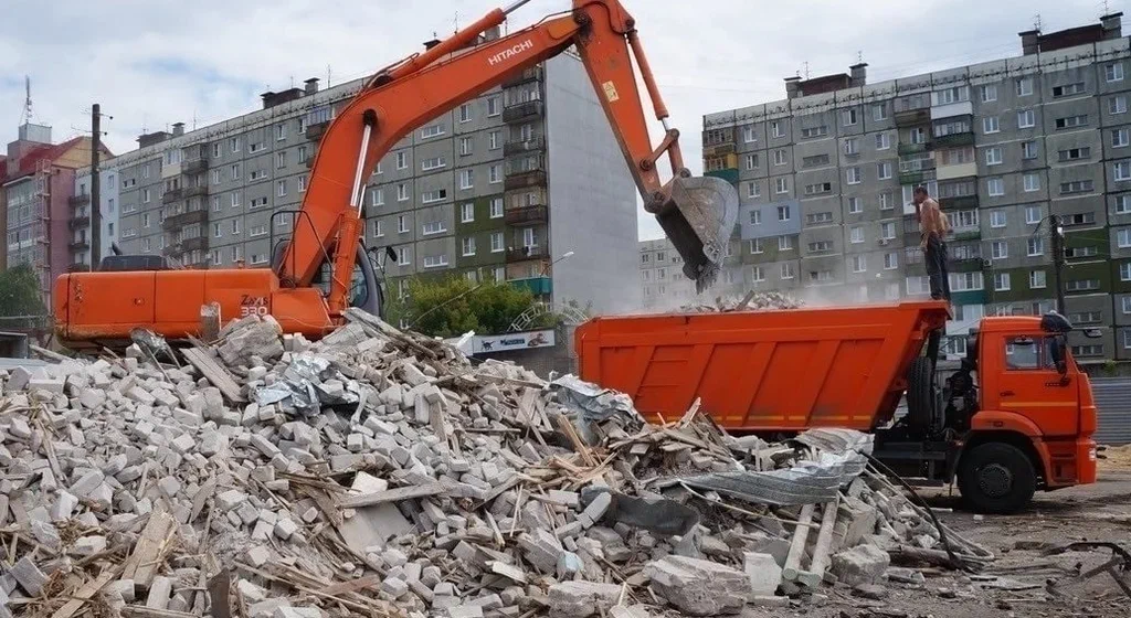 Профессиональный вывоз строительного мусора в Верхнем Уфалее в октябре