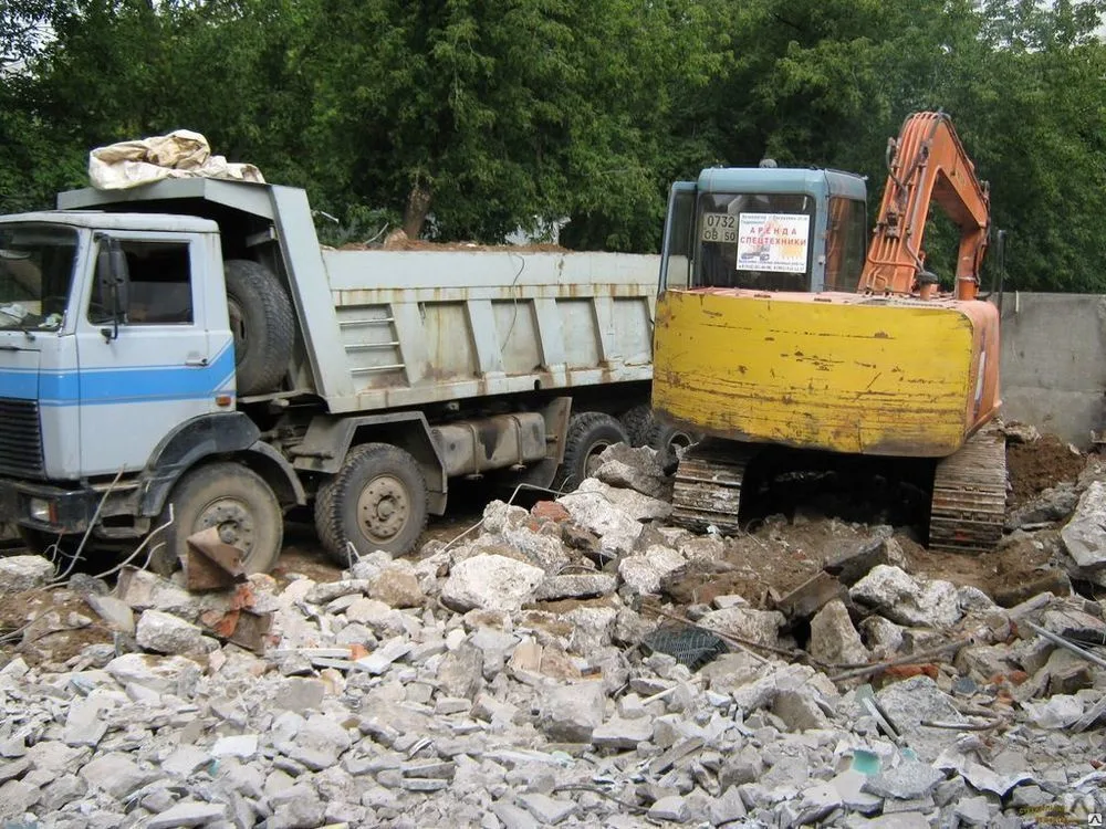 Вывоз бетонного боя и утилизация в Верхнем Уфалее в октябре